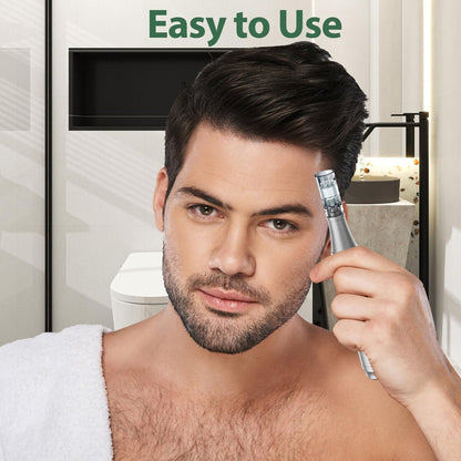 DAHOZE DermaStamp System 0.25mm - Microneedling Stamp Pen for Skin Care, Derma Roller Alternative for Men & Women Avelisse