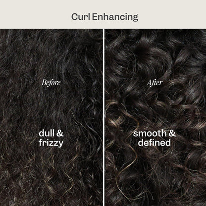 Renpure Castor Oil & Moringa Curl Gel - Curl Enhancing Gel for Smooth, Defined & Frizz-Free Curls - With Castor Oil & Moringa Seed Oil - For Wavy to Curly Hair - 8 Fl Oz
