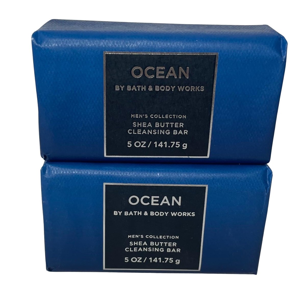 Bath and Body Works Ocean Shea Butter Cleansing Bar Soap – 4.2 oz Each, Pack of 2 Avelisse