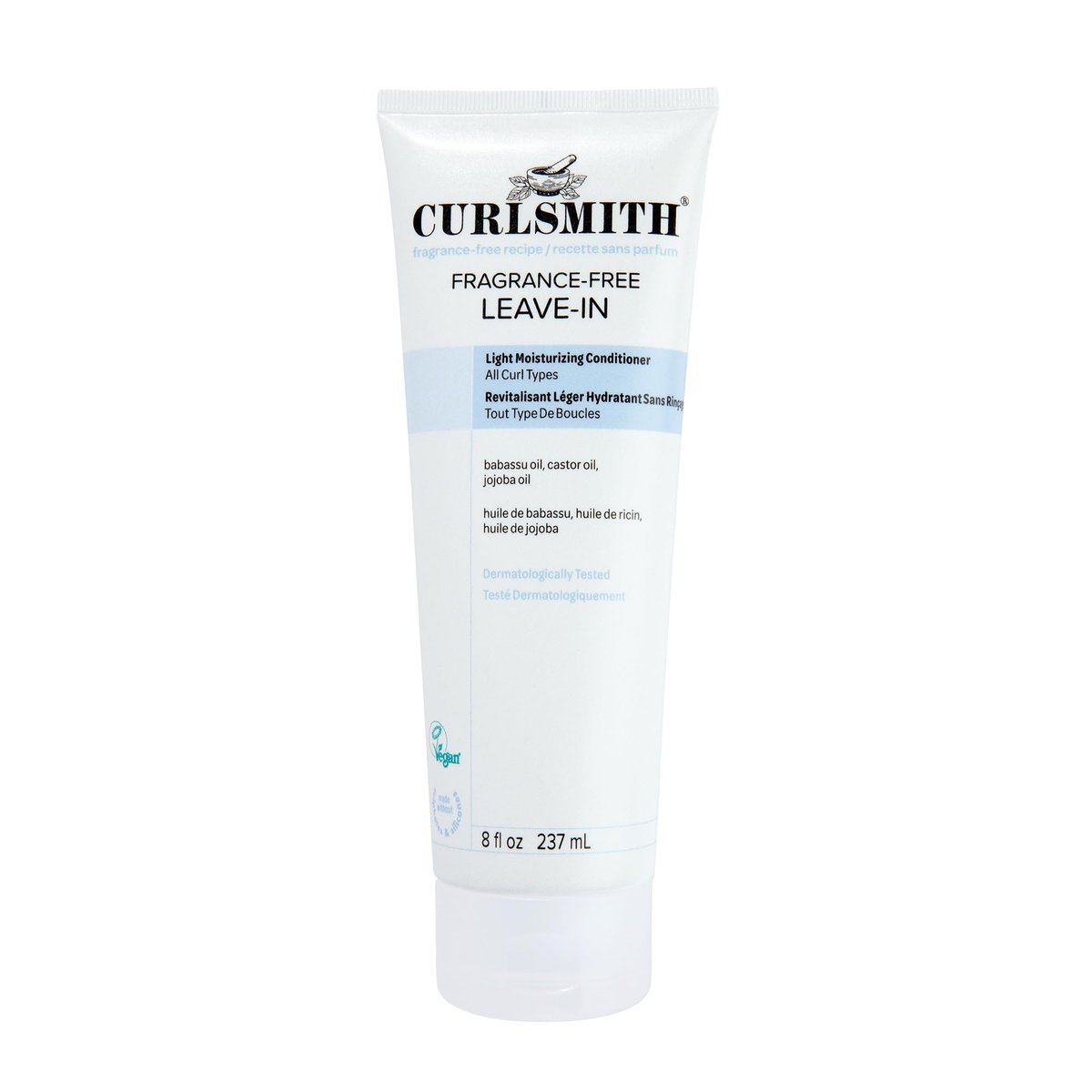 CURLSMITH Fragrance-Free Leave In Conditioner – Hydrating Deep Conditioner for Soft, Defined Curls (8 oz) - görsel 2