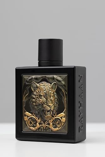 RAYHAAN Tiger Cal Cologne Edition Extrait De Parfum Spray, 3.4 oz – Unisex Eau de Parfum Avelisse