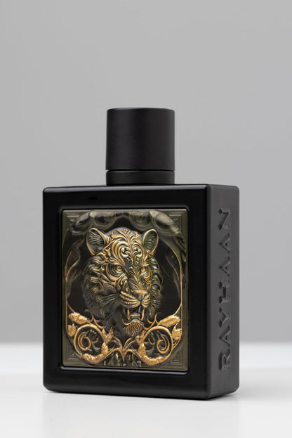 RAYHAAN Tiger Cal Cologne Edition Extrait De Parfum Spray, 3.4 oz – Unisex Eau de Parfum Avelisse