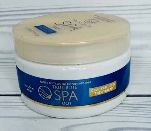 Bath & Body Works True Blue Spa Cracked Heel Treatment - 4.5 oz Intensive Foot Cream Avelisse