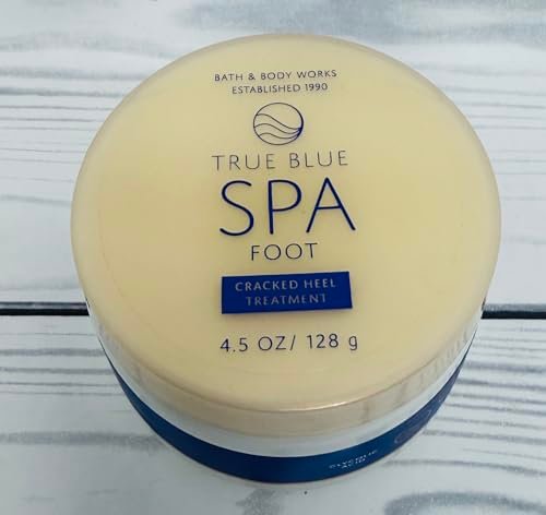 Bath & Body Works True Blue Spa Cracked Heel Treatment - 4.5 oz Intensive Foot Cream Avelisse