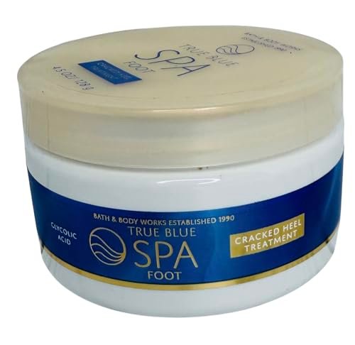 Bath & Body Works True Blue Spa Cracked Heel Treatment - 4.5 oz Intensive Foot Cream Avelisse