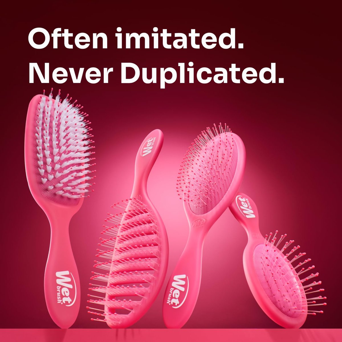 Wet Brush Hello Disney Minnie Mouse Detangling Travel Hair Brush – Mini, Pain-Free, Ultra-Soft IntelliFlex Bristles for All Hair Types (Limited Edition) - görsel 16