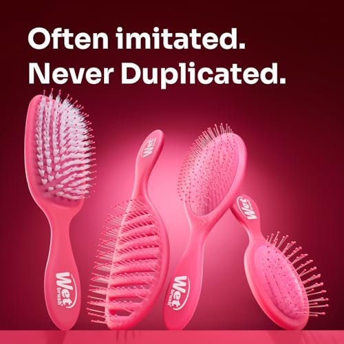 Wet Brush Hello Disney Minnie Mouse Detangling Travel Hair Brush – Mini, Pain-Free, Ultra-Soft IntelliFlex Bristles for All Hair Types (Limited Edition) - görsel 15