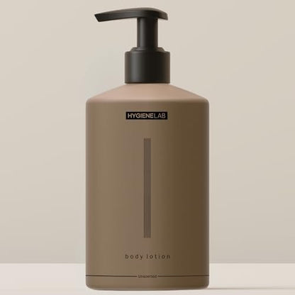 HygieneLab Body Lotion for Men – EWG Verified, Ultra Hydrating, Non-Toxic, Fragrance-Free, Unscented, Paraben-Free, Sulfate-Free Daily Body Lotion for Dry Skin & Sensitive Skin, 12oz Avelisse