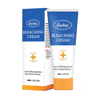 Gukei Skin Whitening Cream for Intimate Areas, Body, Underarm, Knees, Elbows, Inner Thigh, Bikini Line - Dark Spot Remover & Lightening Cream for Private Parts, 60ml (2 Fl Oz)