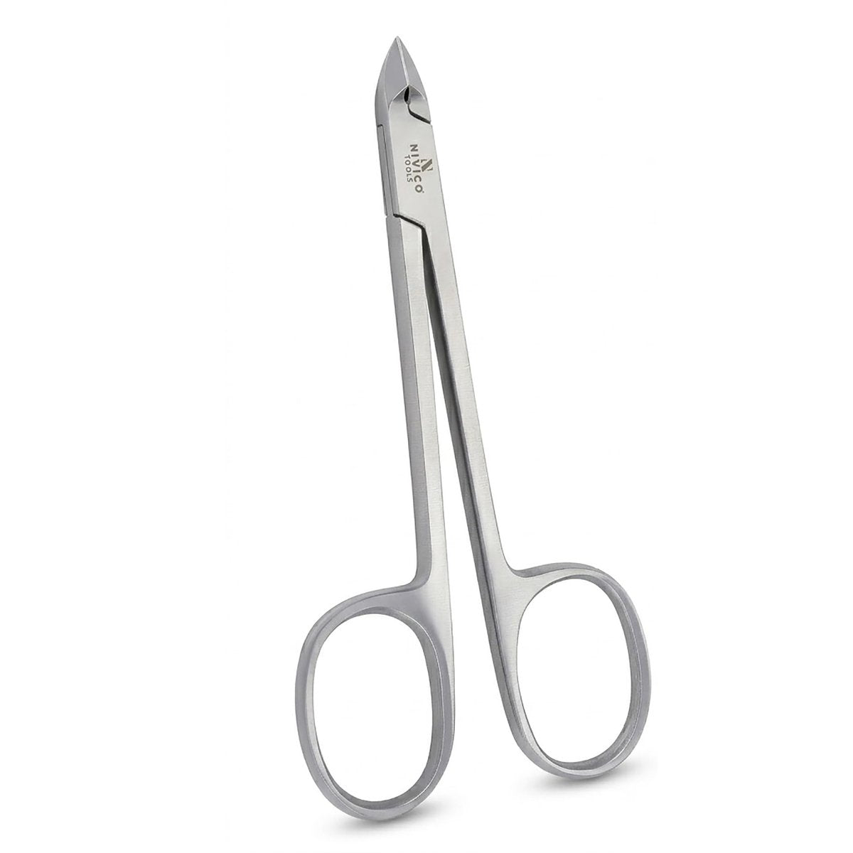 Nivico Tools Premium Cuticle Nipper – Professional Surgical Stainless Steel Cuticle Trimmer & Hangnail Clipper with Ring Handle for Manicure & Pedicure - görsel 1