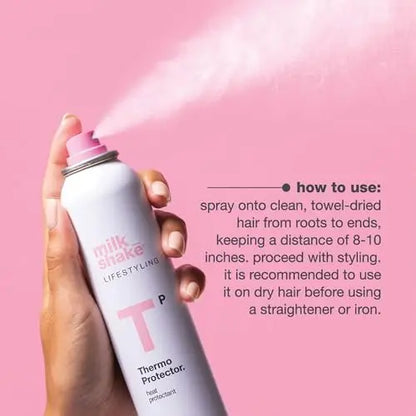 milk_shake Life Styling Thermo Protector 200 ml – Heat Protectant Spray for All Hair Types Avelisse
