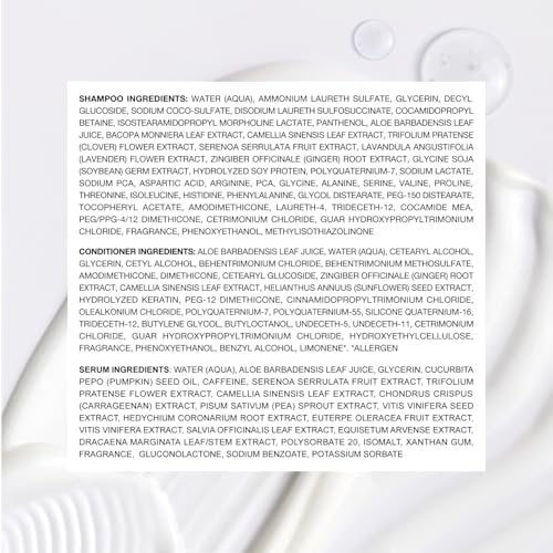 ZENAGEN Revolve Women's Trio Kit - Shampoo, Conditioner & Densifying Treatment for Fine, Visibly Thinning Hair Avelisse