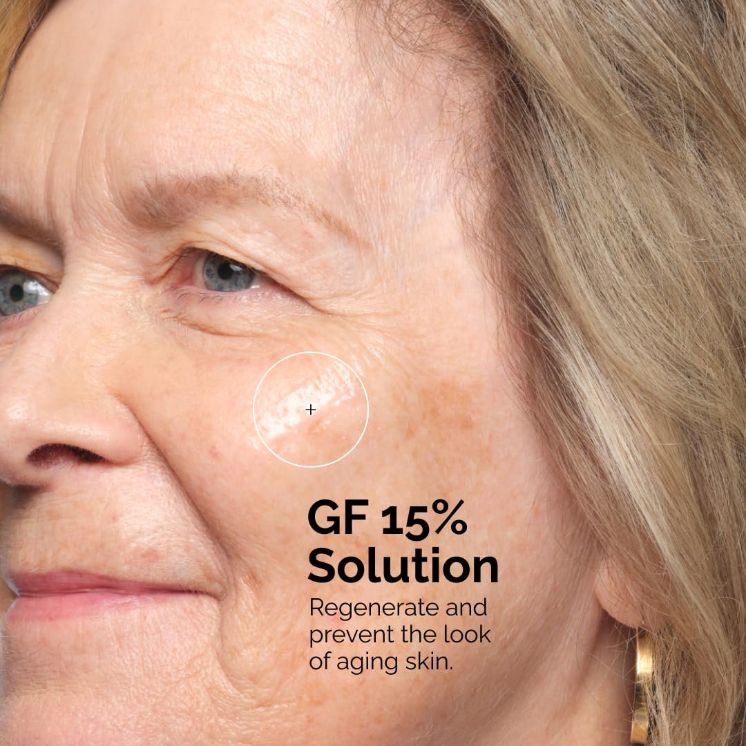 The Ordinary GF 15% Solution - Anti-Aging Serum for Visible Skin & Wrinkle Repair, 1 Fl Oz Avelisse