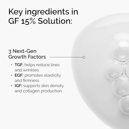The Ordinary GF 15% Solution - Anti-Aging Serum for Visible Skin & Wrinkle Repair, 1 Fl Oz Avelisse
