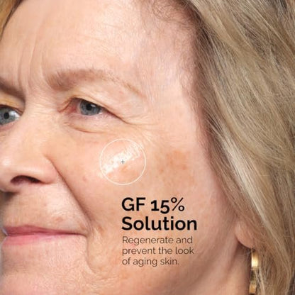 The Ordinary GF 15% Solution - Anti-Aging Serum for Visible Skin & Wrinkle Repair, 1 Fl Oz Avelisse