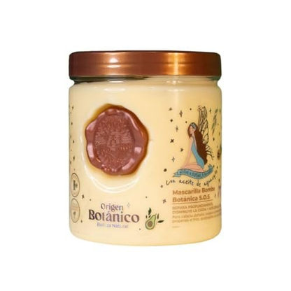S.O.S. Botanical Bomb Mask 400 ml – Deep Hair Repair, Reduces Hair Loss & Accelerates Growth | Origen Botánico