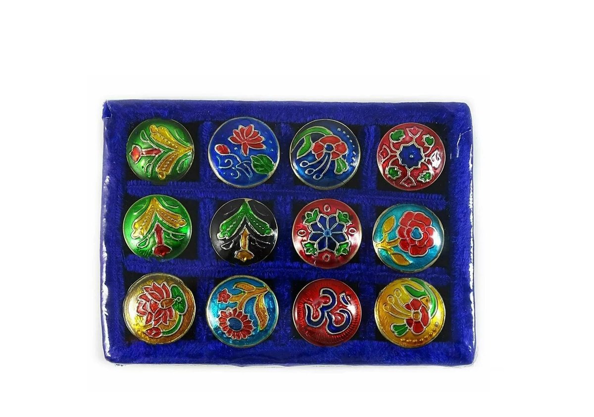 Natural Assorted Solid Perfume - Long Lasting Body Fragrance Unisex 12 Pack (4gm Each) - görsel 1