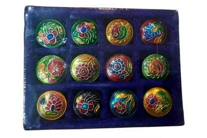 Natural Assorted Solid Perfume - Long Lasting Body Fragrance Unisex 12 Pack (4gm Each)