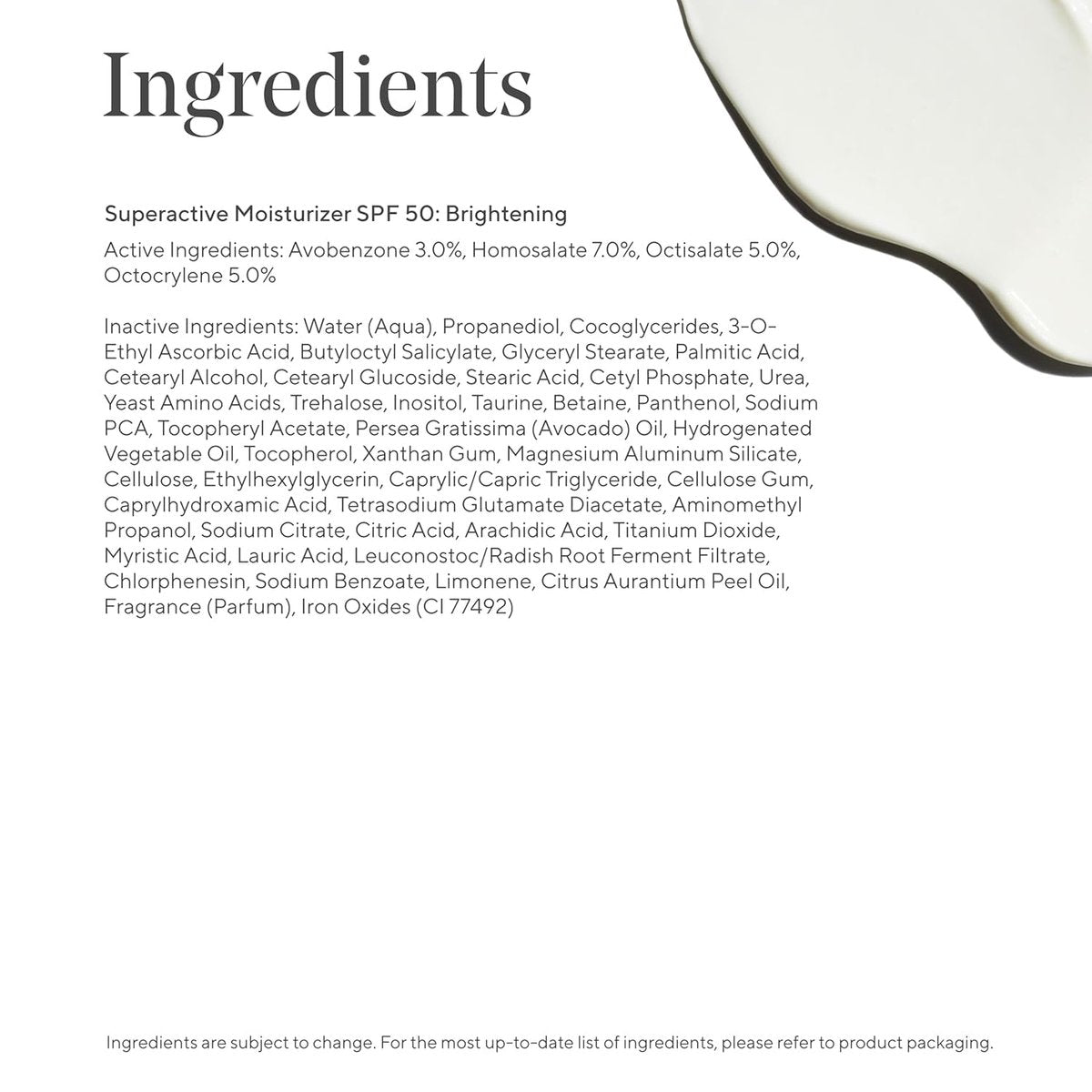 Murad Superactive Brightening Moisturizer SPF 50 – Vitamin C Sunscreen with Lipid-Boosting Technology for Preventative Aging Protection, 1.7 Fl Oz Avelisse