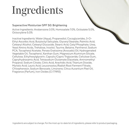 Murad Superactive Brightening Moisturizer SPF 50 – Vitamin C Sunscreen with Lipid-Boosting Technology for Preventative Aging Protection, 1.7 Fl Oz Avelisse
