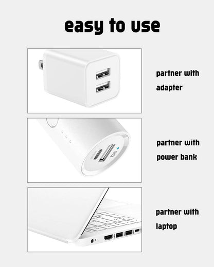 uijino 5V Charger Compatible with Akunbem Women Electric Shaver - USB Charging Cable with Cleaning Brush (3.3ft)