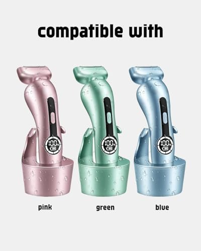 uijino 5V Charger Compatible with Akunbem Women Electric Shaver - USB Charging Cable with Cleaning Brush (3.3ft)
