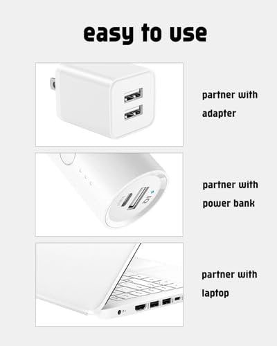 uijino 5V Charger Compatible with Akunbem Women Electric Shaver - USB Charging Cable with Cleaning Brush (3.3ft) - görsel 6