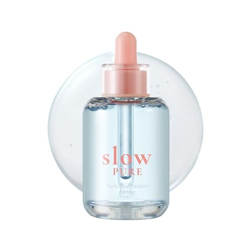 slowPURE Hydration Texture Serum - 80% Birch Sap, 7-Layer Hyaluronic Acid & Ectoin, Slow-Aging Korean Skin Care Watery Serum for Deep Hydration and Smooth Texture, 1.69 fl.oz - görsel 2