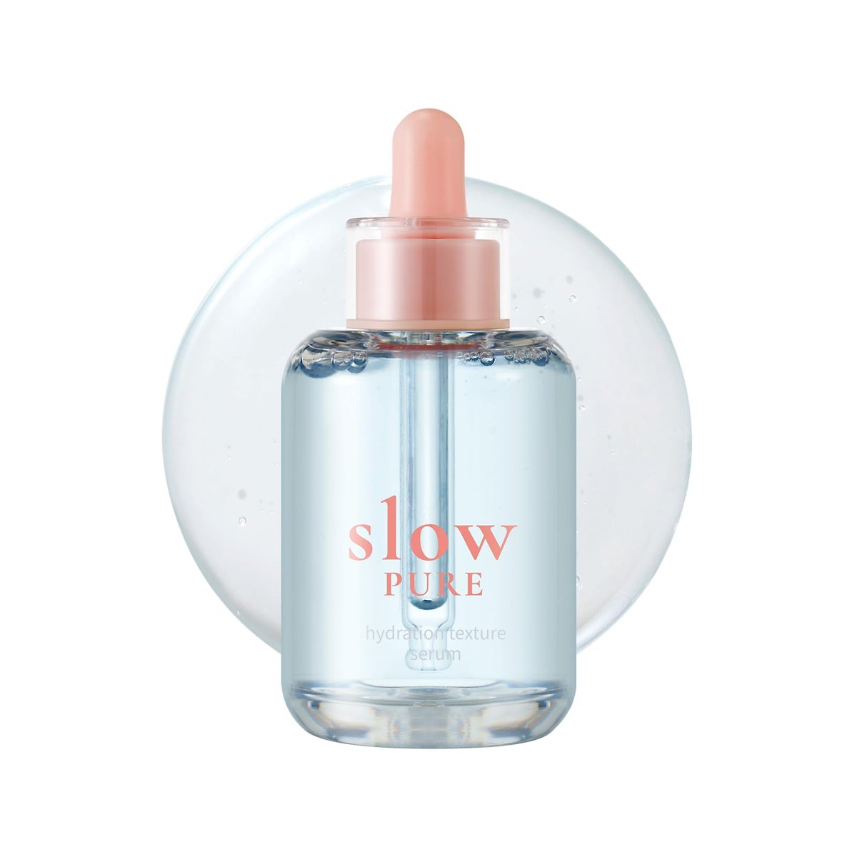 slowPURE Hydration Texture Serum - 80% Birch Sap, 7-Layer Hyaluronic Acid & Ectoin, Slow-Aging Korean Skin Care Watery Serum for Deep Hydration and Smooth Texture, 1.69 fl.oz - görsel 1