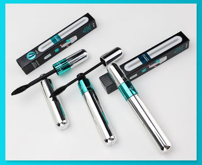 4D Silk Fiber Mascara Black – Volume & Length, 5X Longer, Thickening, No Clumping, Waterproof