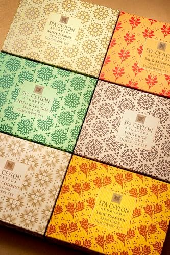 SPA CEYLON WHITE RICE SKIN CARE DISCOVERY SET | Travel Size Face Care Set | Organic | For Normal to Oily Skin - görsel 10