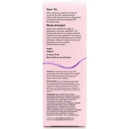 Grace & Stella Retinol Serum with Hyaluronic Acid - Anti-Aging Face Serum for Fine Lines & Wrinkles, Vegan Hyaluronic Acid Serum (1.7 fl oz)