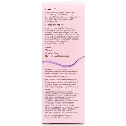 Grace & Stella Retinol Serum with Hyaluronic Acid - Anti-Aging Face Serum for Fine Lines & Wrinkles, Vegan Hyaluronic Acid Serum (1.7 fl oz)