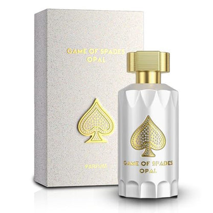 Jo Milano Game of Spades Opal Parfum Spray - 3.4 oz (100ml) | Unisex Rose, Oud Wood, Spicy Citrus Fragrance | Long Lasting Eau de Parfum Avelisse