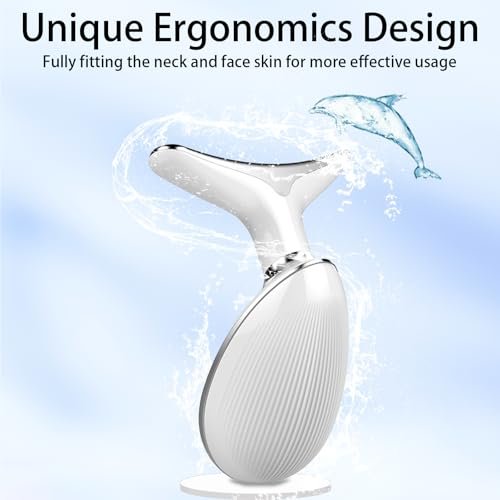 ASEXETIC Face Sculpting Tool - 3 in 1 Neck and Face Massager for Daily Skin Care, White Avelisse