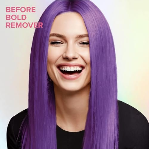 Color Oops Bold Remover for Hair Dye - Safely Removes Direct Dyes & Semi-Permanent Color - 2 Applications - Vegan & Cruelty-Free - görsel 15