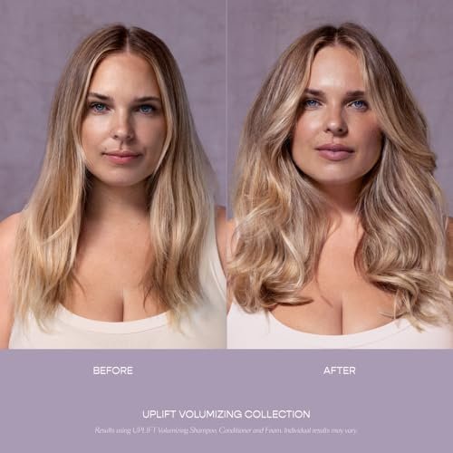 VEGAMOUR UPLIFT Volumizing Shampoo – Volumizing Shampoo for Fine, Flat & Thinning Hair – Non-Sticky Formula for Bouncy, Soft Hair with Humidity Resistance Avelisse