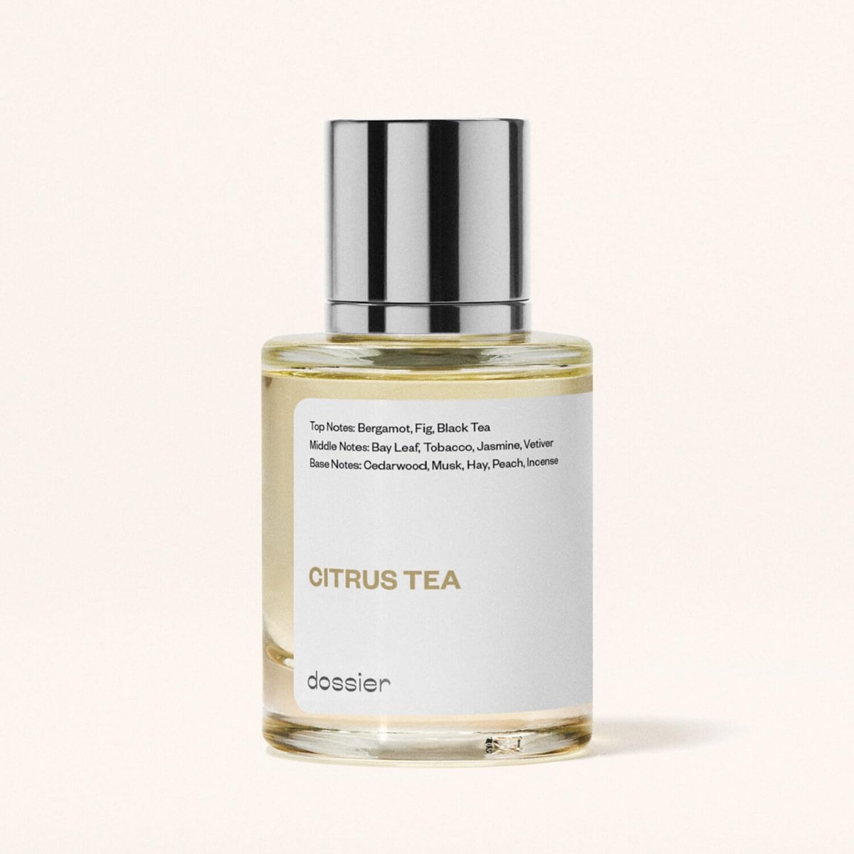 Dossier Citrus Tea Eau de Parfum - Inspired by Labo Thé Noir - 1.7 Fl Oz (50ml) - Vegan, Paraben-Free Unisex Fragrance Avelisse