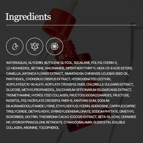 ROUND LAB Camellia Deep Collagen Firming Ampoule 1.01 Fl Oz - Hydrating & Elasticity-Enhancing Facial Serum with Multi Collagen for Smooth Fine Lines, Firm Skin, and Pore Tightening | Korean Skincare Avelisse