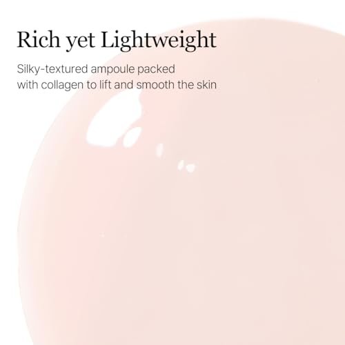 ROUND LAB Camellia Deep Collagen Firming Ampoule 1.01 Fl Oz - Hydrating & Elasticity-Enhancing Facial Serum with Multi Collagen for Smooth Fine Lines, Firm Skin, and Pore Tightening | Korean Skincare Avelisse