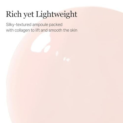 ROUND LAB Camellia Deep Collagen Firming Ampoule 1.01 Fl Oz - Hydrating & Elasticity-Enhancing Facial Serum with Multi Collagen for Smooth Fine Lines, Firm Skin, and Pore Tightening | Korean Skincare Avelisse