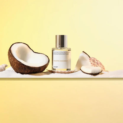 Aquatic Coconut Eau de Parfum - Inspired by Beach Walk - Long-Lasting Vegan Fragrance 50ml Avelisse