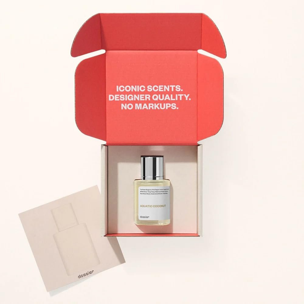 Aquatic Coconut Eau de Parfum - Inspired by Beach Walk - Long-Lasting Vegan Fragrance 50ml Avelisse