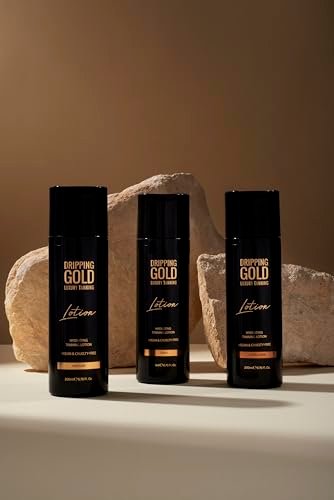 Dripping Gold Dark Ultra Luxury Lotion – Hydrating Self-Tanner for Deep, Flawless Tan - görsel 4
