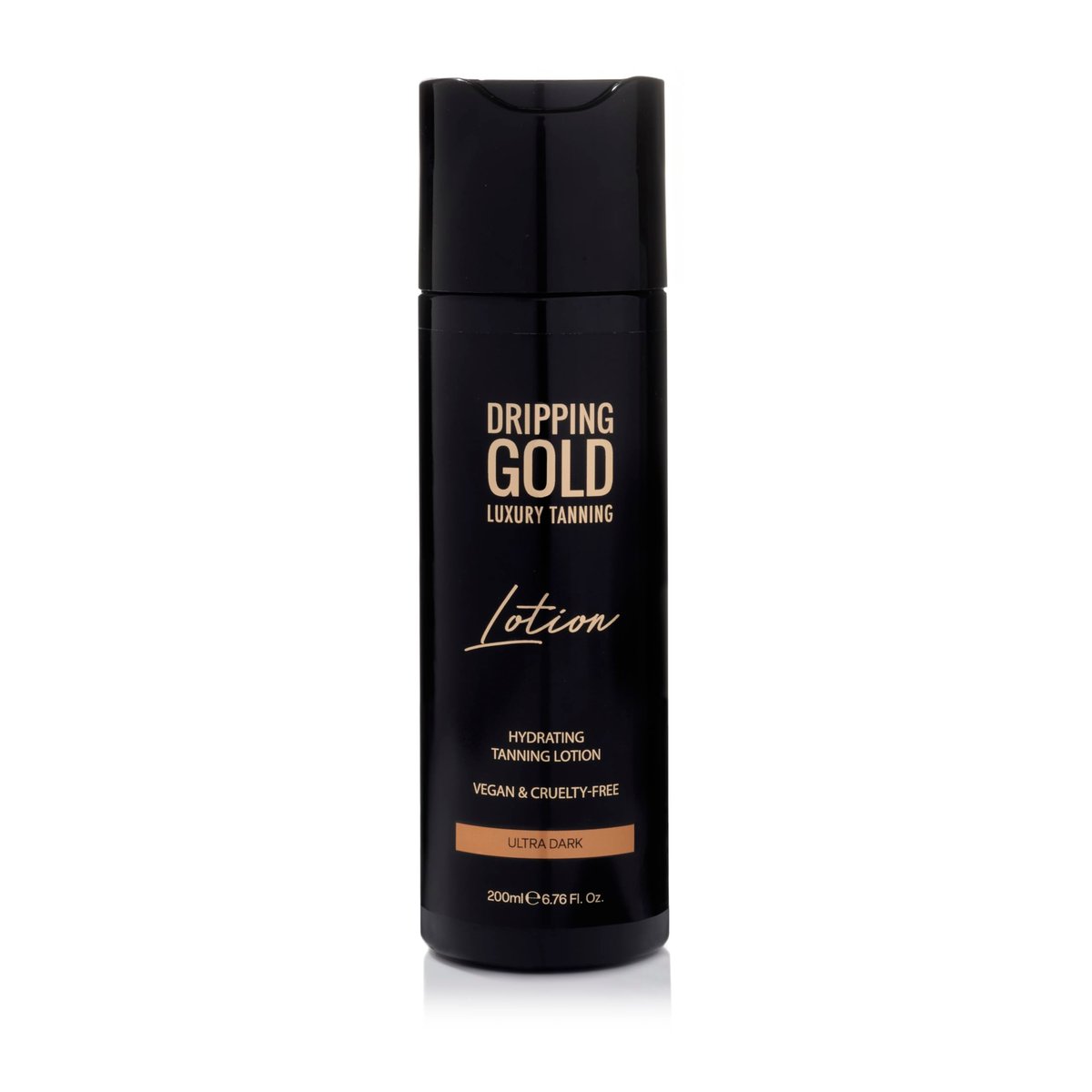 Dripping Gold Dark Ultra Luxury Lotion – Hydrating Self-Tanner for Deep, Flawless Tan - görsel 1
