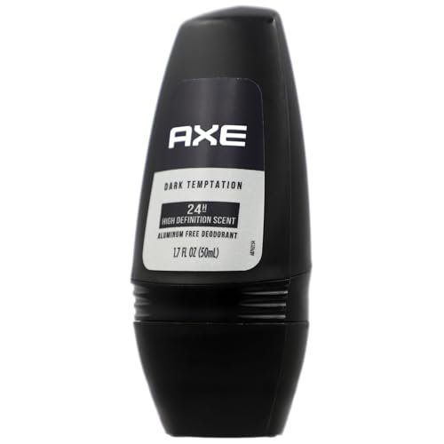 Axe Dark Temptation Roll-on Deodorant, Black, 1.7 Fl Oz (Pack of 4) - Long-Lasting Protection - görsel 6