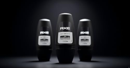 Axe Dark Temptation Roll-on Deodorant, Black, 1.7 Fl Oz (Pack of 4) - Long-Lasting Protection - görsel 10