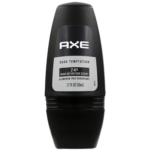 Axe Dark Temptation Roll-on Deodorant, Black, 1.7 Fl Oz (Pack of 4) - Long-Lasting Protection - görsel 8