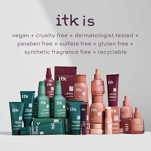 ITK Skincare Cleanser + Moisturizer Set - Milk-To-Foam Face Wash + Weightless Hydrating Moisturizer for Smooth, Nourished Skin - Makeup Remover & Daily Hydration - Skincare Gift Set (2-Pack, 3.5 Fl Oz Each) Avelisse