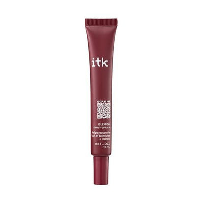 ITK Skincare Salicylic Acid Acne Spot Treatment - Fast Active Acne Relief for Face, Back & Body with Tea Tree Oil - 0.5oz